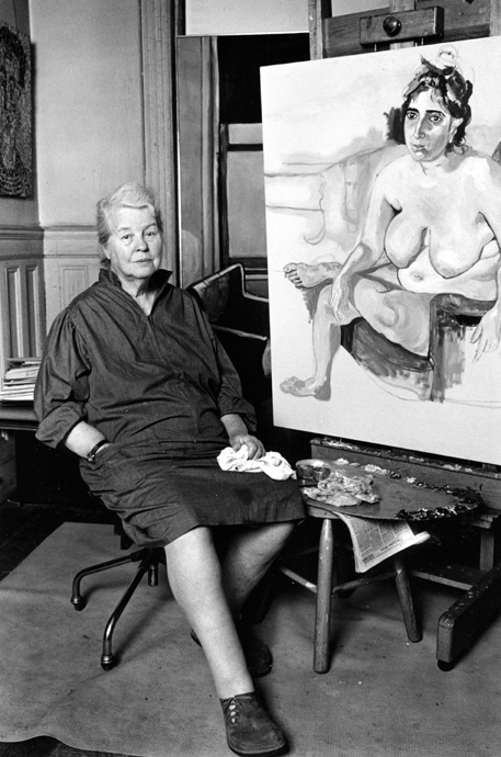 auteur Alice Neel de la citation Cezanne a déclaré: «J'adore peindre des gens qui ont vieilli naturellement dans le pays. Et je dis que j'aime peindre des gens qui ont été déchirés par la course de rats à New York.
