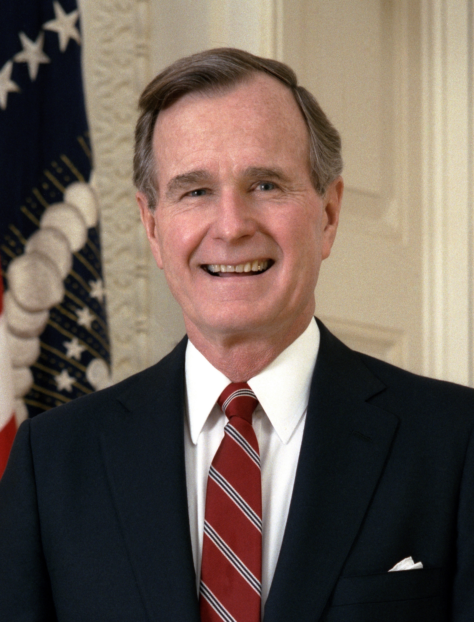 auteur George H. W. Bush de la citation Il n'est pas exagéré de dire que les indécisés pourraient aller d'une manière ou d'une autre.