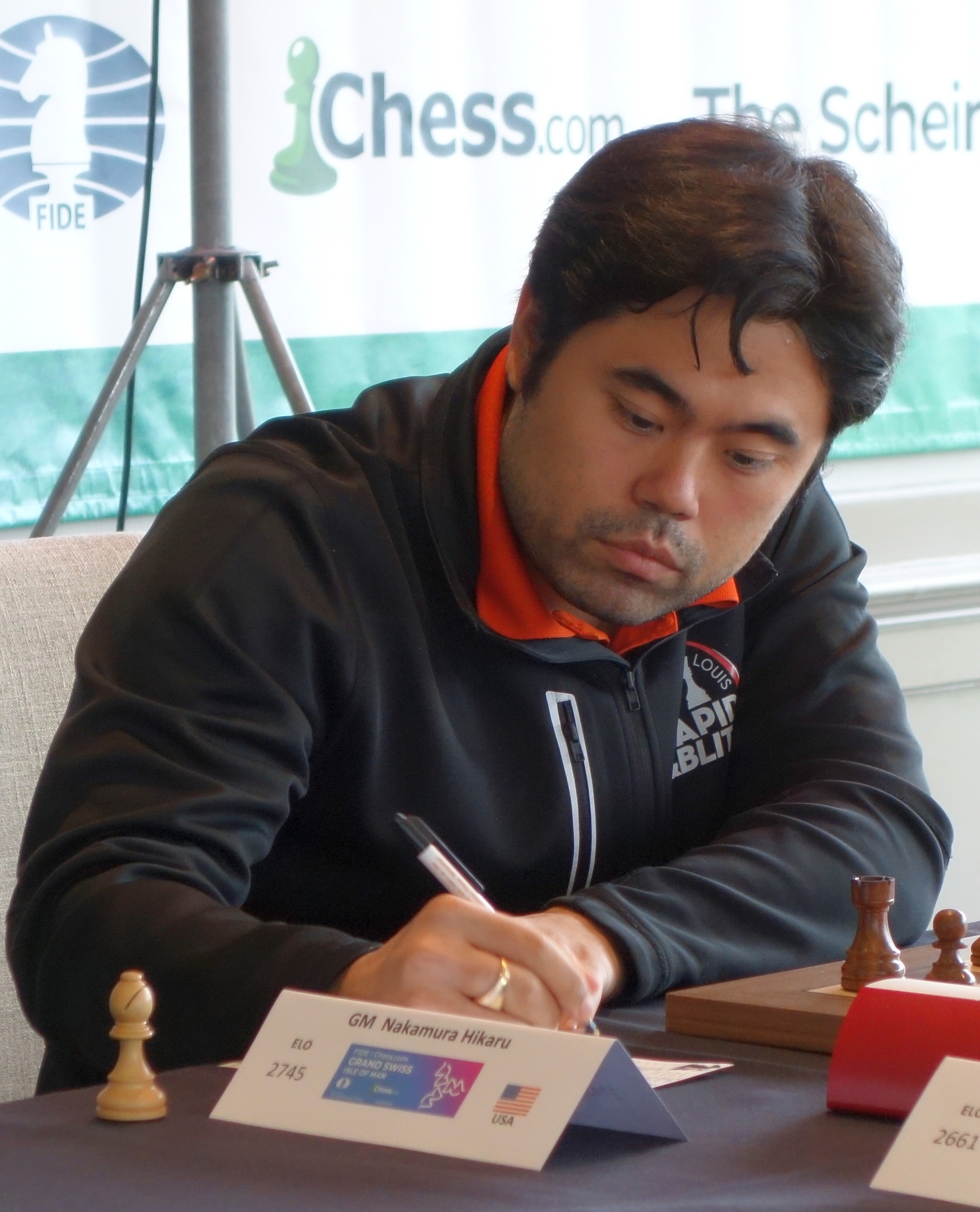 auteur Hikaru Nakamura de la citation Je pense que pour moi, l'objectif principal que j'ai, ou du moins ce que j'aspire vraiment, est d'augmenter le niveau d'échecs.