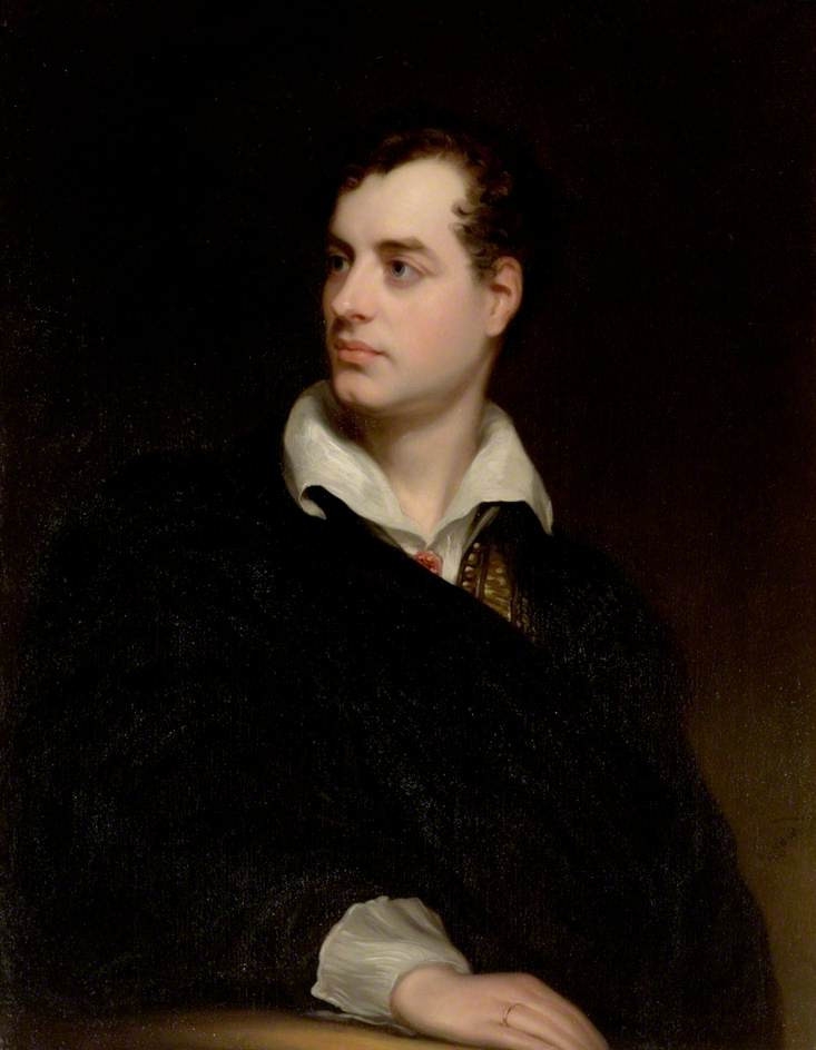 auteur Lord Byron de la citation Je n'ai aucune cohérence, sauf en politique; Et cela découle probablement de mon indifférence au sujet.