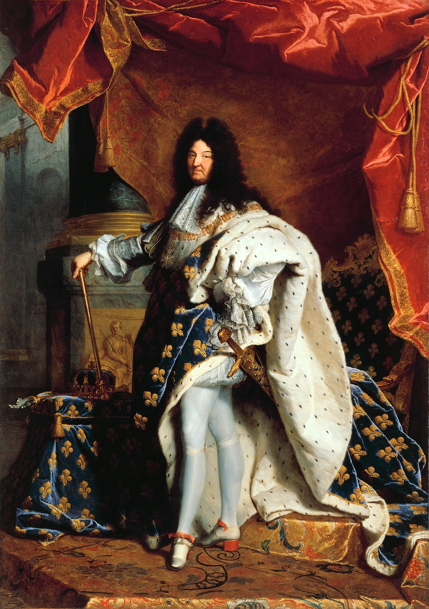 auteur Louis XIV de la citation Ah, si je n'étais pas roi, je perdrais mon sang-froid.