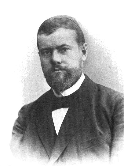 auteur Max Weber de la citation Chaque type de description en béton purement direct porte la marque de la représentation artistique.