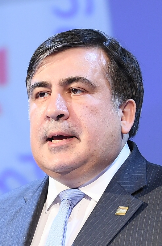 auteur Mikheil Saakashvili de la citation J'ai de bonnes relations avec Hillary Clinton, Joseph Biden et surtout Richard Holbrooke - il est mon professeur. J'ai appris beaucoup de grandes choses de lui.
