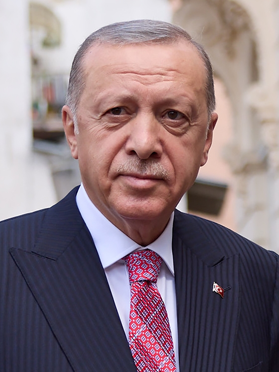 auteur Recep Tayyip Erdogan de la citation Une solution durable à ce problème aura une influence exceptionnellement positive avant tout sur les peuples de Palestine et d'Israël, ainsi que sur la région et la communauté internationale.