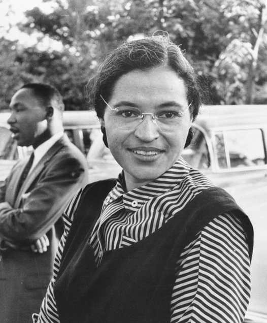 auteur Rosa Parks de la citation Je voudrais être connu comme une personne préoccupée par la liberté, l'égalité et la justice et la prospérité pour tout le monde.