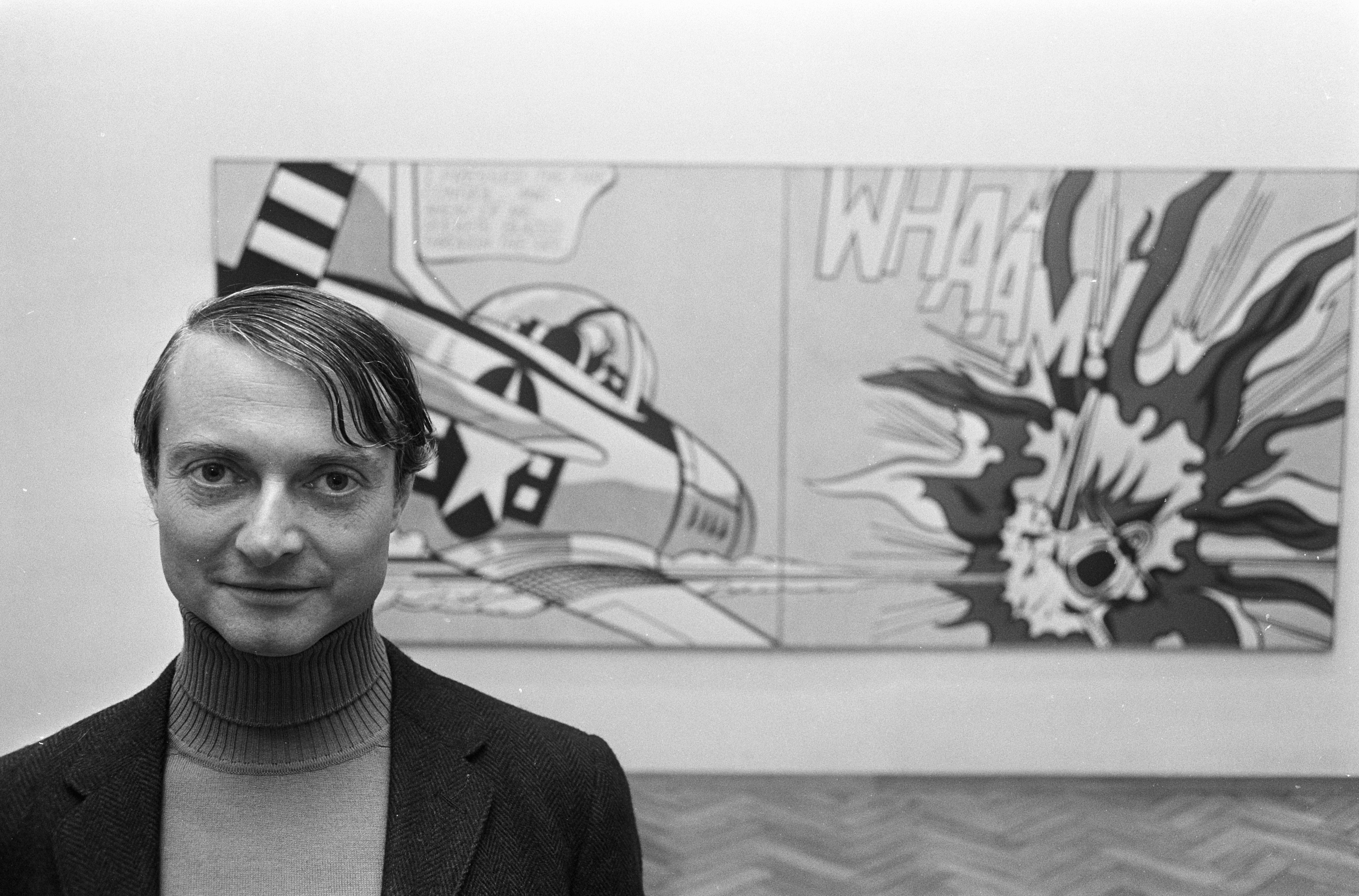 auteur Roy Lichtenstein de la citation Quand j'ai utilisé des images de dessins animés, je les ai utilisés ironiquement pour soulever la question: «Pourquoi quelqu'un voudrait faire cela avec la peinture moderne?