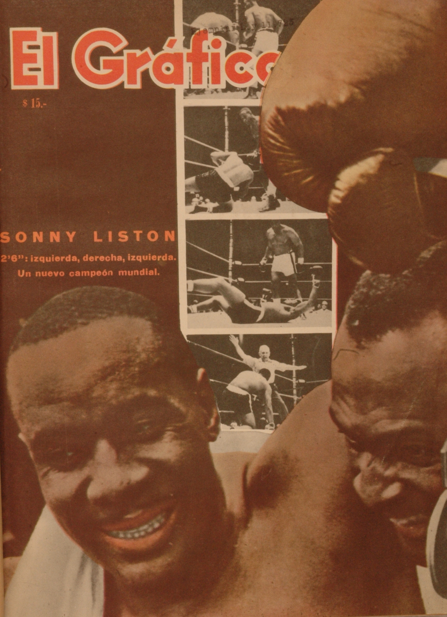 auteur Sonny Liston de la citation S'ils m'ont jamais laissé dans le ring avec lui [Cassius Clay], je suis susceptible d'être mis de côté pour meurtre.