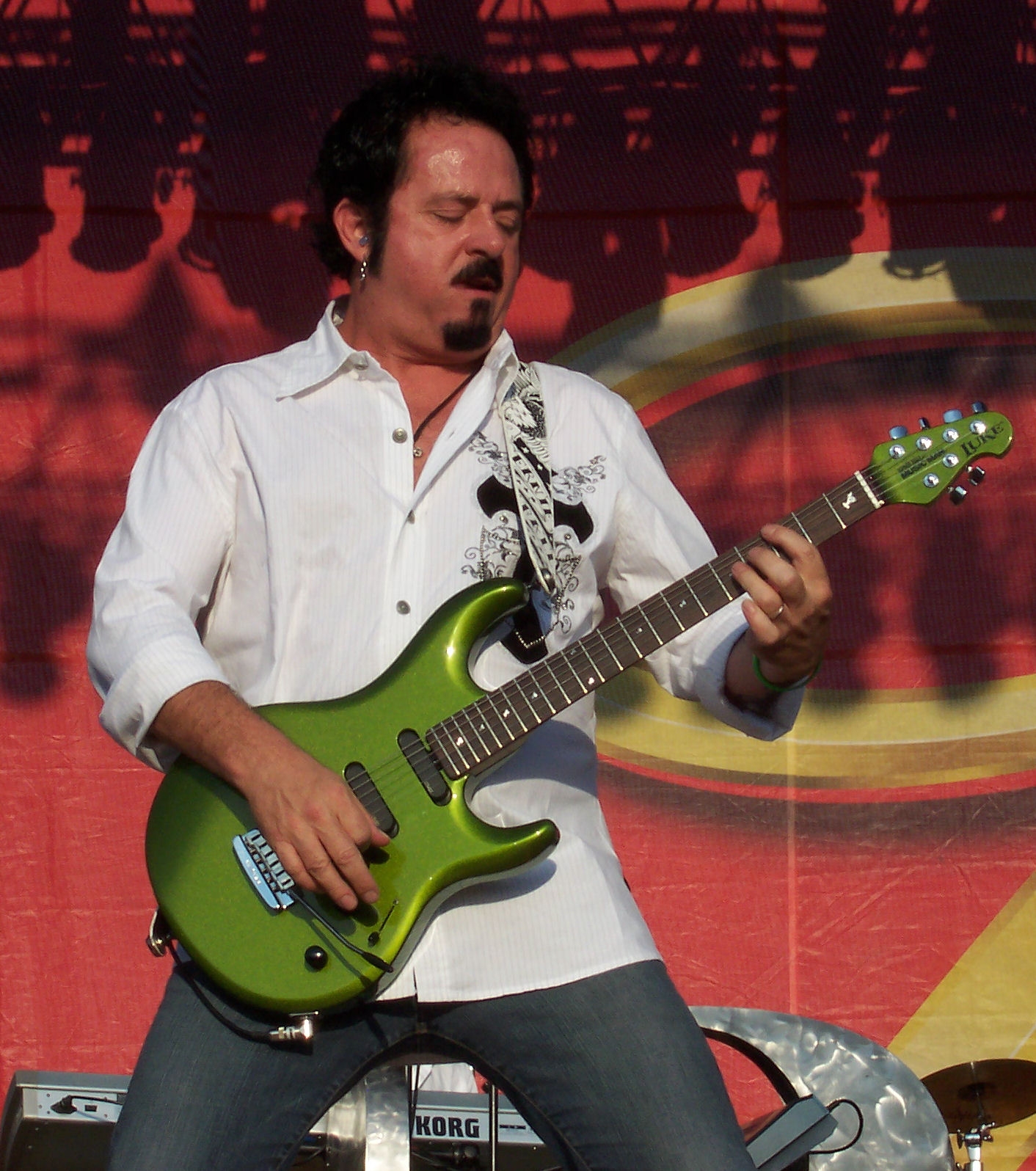 auteur Steve Lukather de la citation Le monde de la musique était rempli de gens qui aiment la musique.