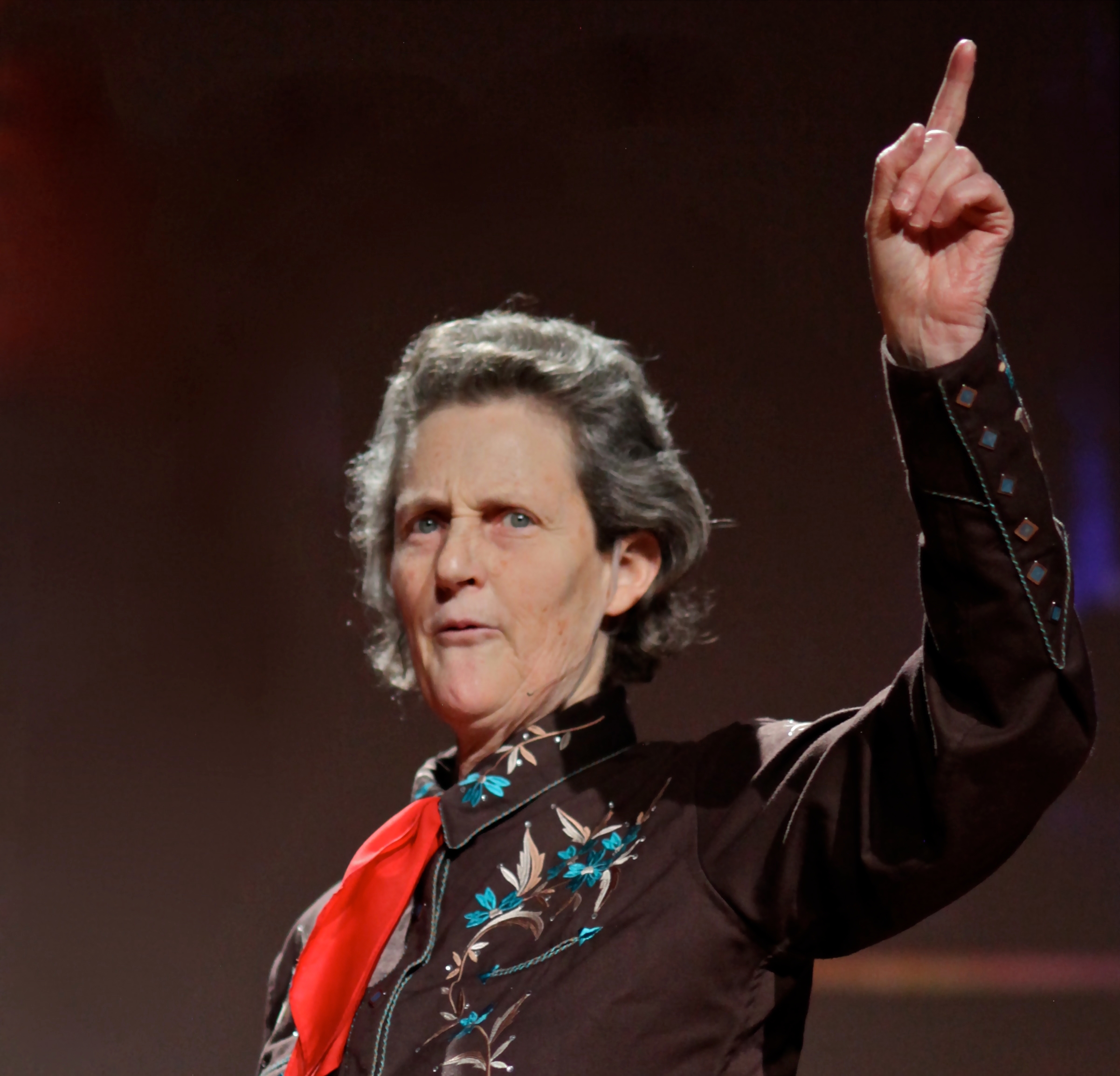 auteur Temple Grandin de la citation Mes problèmes sont en quelque sorte plus à un niveau de nuisance. Je ne peux pas supporter des vêtements rugueux, je dois avoir un doux type de coton contre ma peau, et je ne sais pas pourquoi quelques t-shirts à 100% de coton et d'autres ne le font pas; Cela a quelque chose à voir avec le tissage.