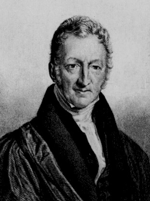 auteur Thomas Malthus de la citation L'ami de l'ordre actuel des choses condamne toutes les spéculations politiques dans le brut.
