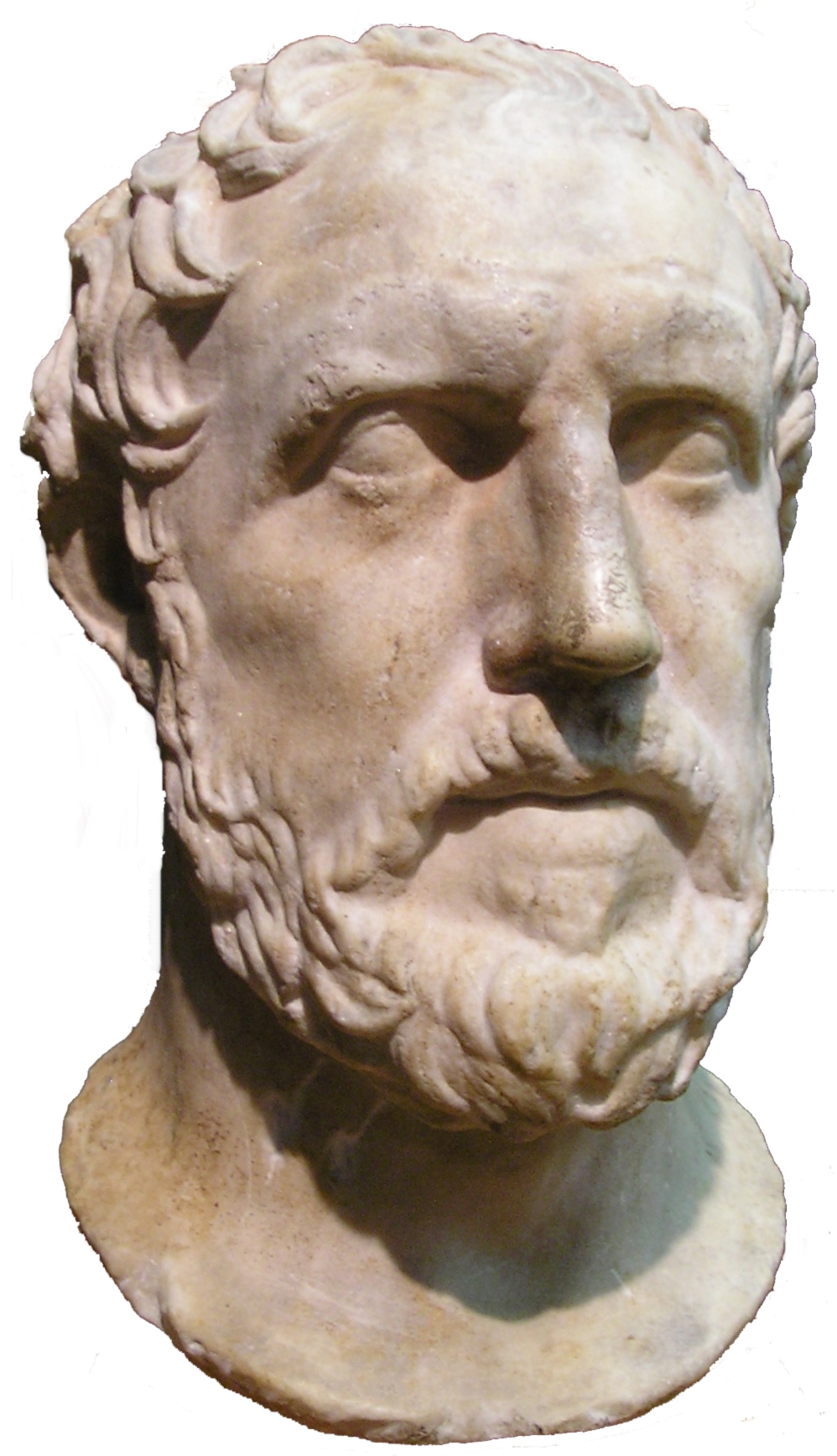 auteur Thucydide de la citation Les hommes ne se contentent pas de parer les attaques d'un supérieur, mais frappent souvent le premier coup pour empêcher l'attaque de se faire.